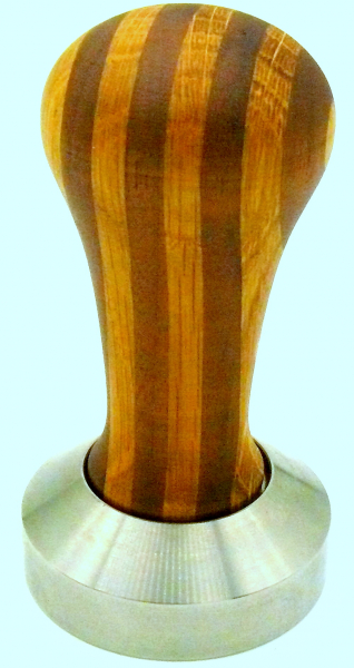 TMP - Tamper ZEBRA - wood suitable for hand lever devices till 2005